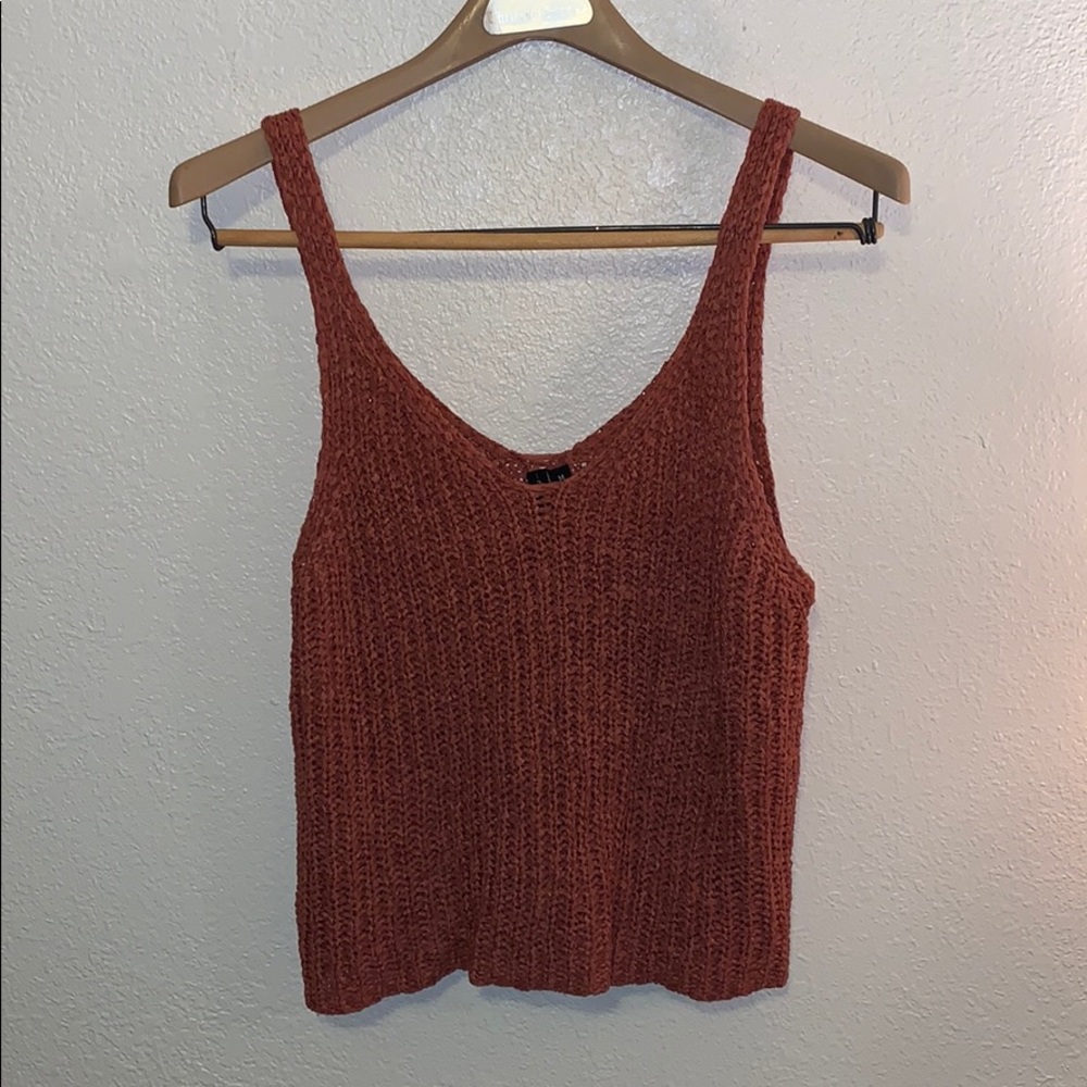 Crochet tank top NWOT